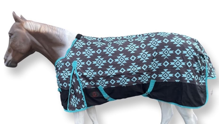 1200 Denier Horse Winter Turnout, heavyweight turnout rug sized 80"