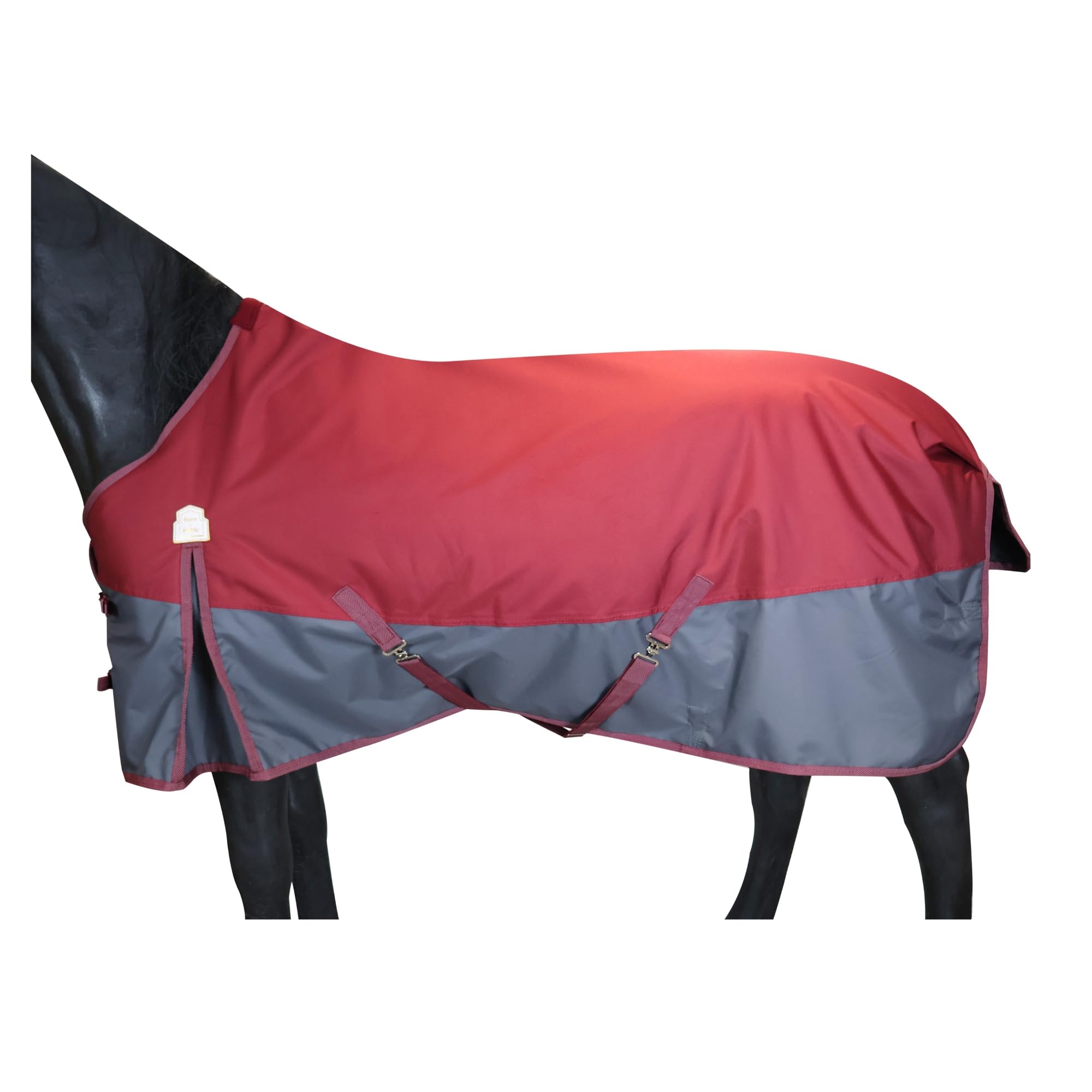 600Denier 3000mm/3000mvp Super Waterproof & Breathable Horse Blankets for Winter, medium-weight turnout rug sized standard