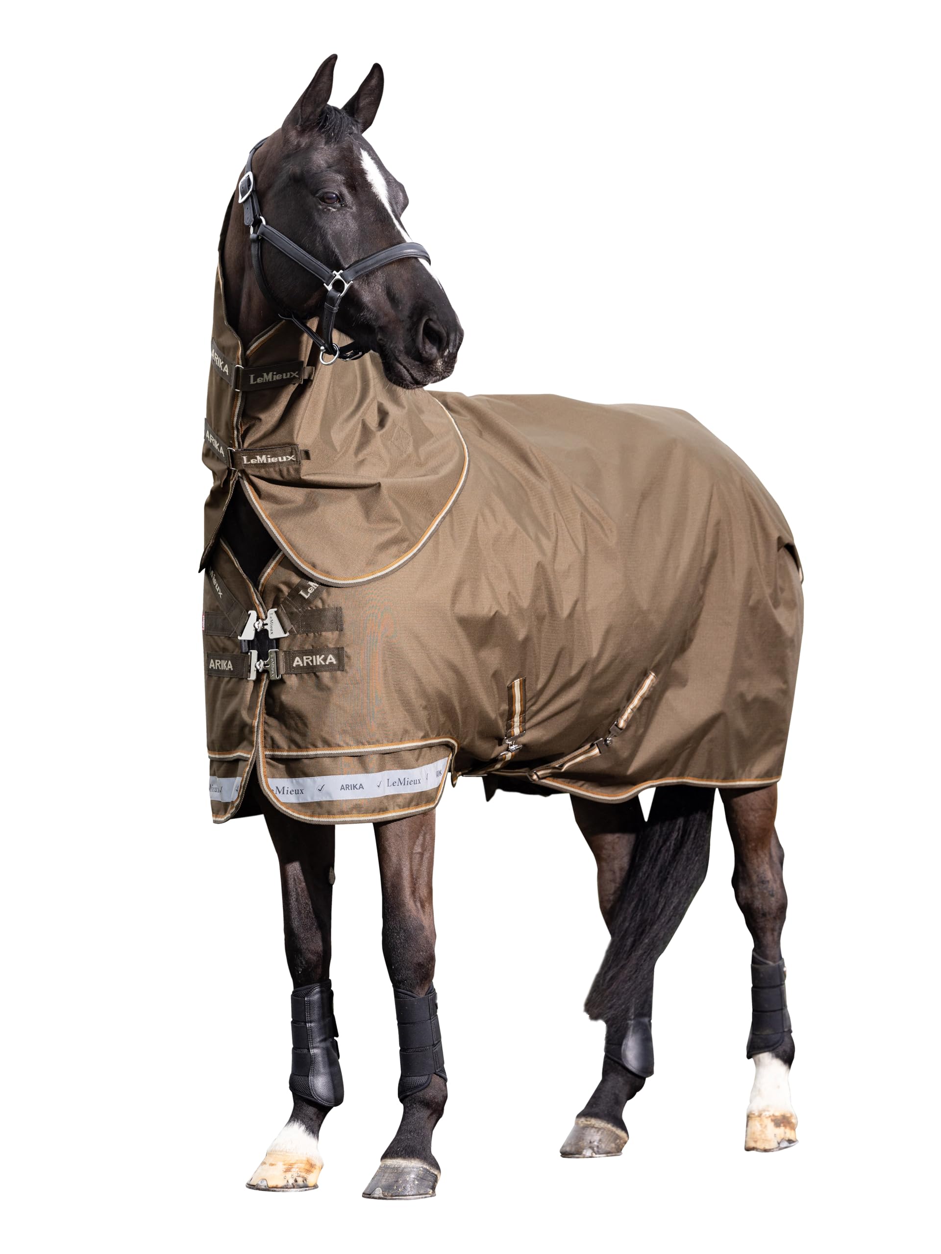 LeMieux Arika Ripstop 0g Turnout Rug, lightweight turnout rug sized 6ft3"